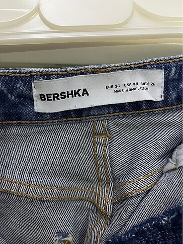 s Beden mavi Renk bershka jean