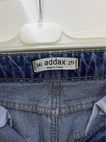 xs Beden lacivert Renk Addax Kadın Jean