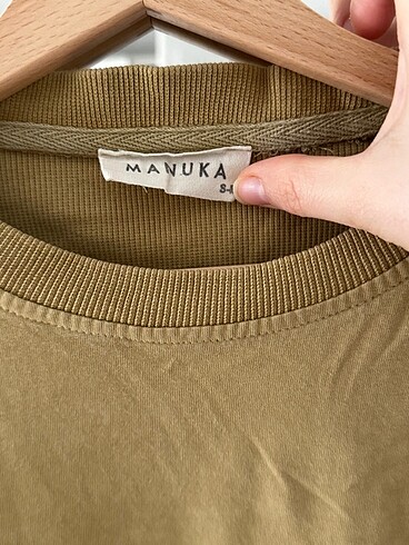 m Beden sarı Renk Manuka sweatshirt