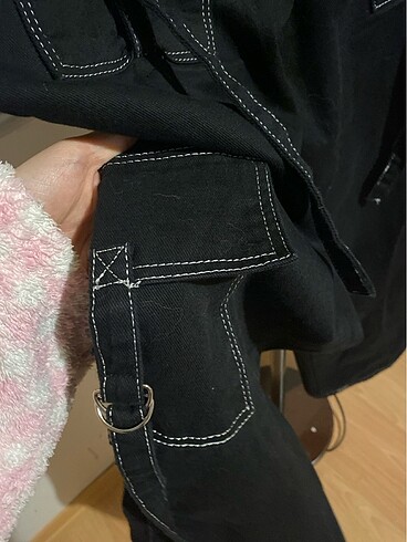 m Beden siyah Renk Baggy jean