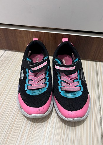 Kızlar için Renkli Bağcıklı Spor Ayakkabı - Görsel 5