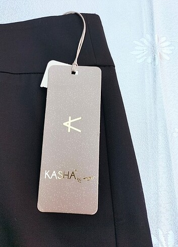 Kasha marka etiketli mini siyah etek 36