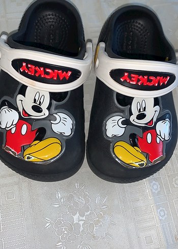 CROCS Orjinal Mickey Baskılı Siyah Erkek Çocuk Terlik
