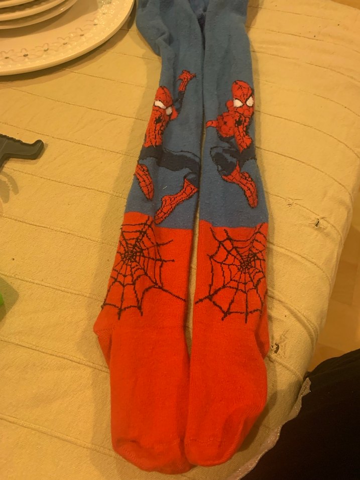 Örümcek Adam Baskılı Erkek Çorap - Görsel 2