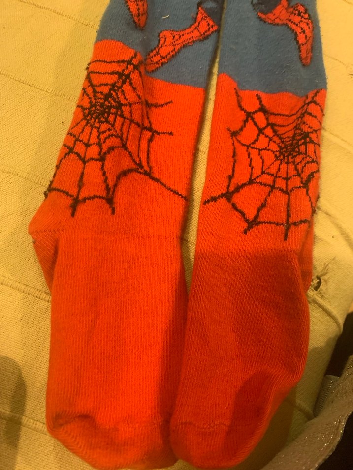 Örümcek Adam Baskılı Erkek Çorap - Görsel 3