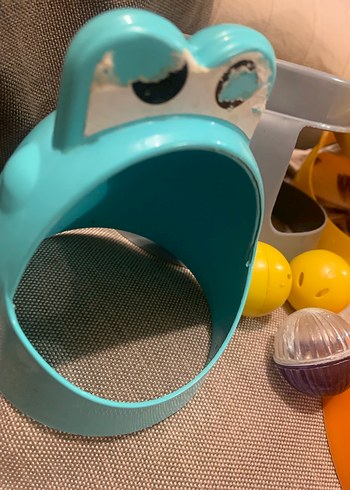 Mor ve Turuncu  mavi renkli oyuncak - Görsel 4