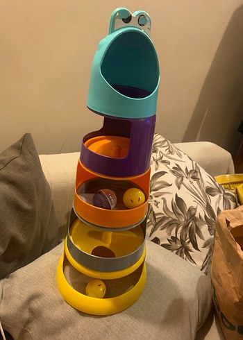 Mor ve Turuncu  mavi renkli oyuncak - Görsel 9