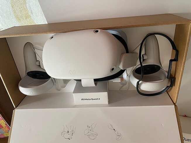 Meta Quest 2 Oculus oyun gözlüğü