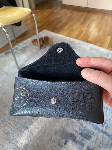 Beden siyah Renk Ray ban güneş gözlüğü kabı