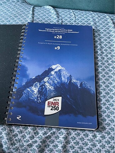 Büyük boy defter