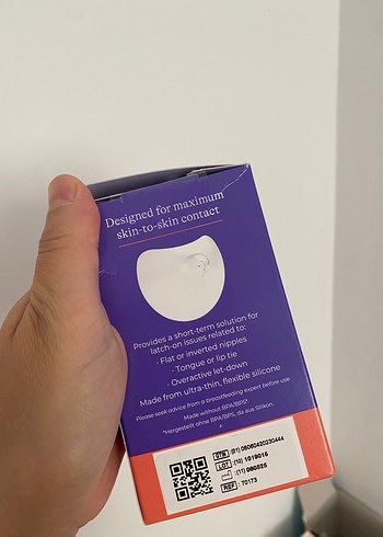 Lansinoh Koruyucu Kutulu Göğüs Ucu Koruyucu 24mm - Görsel 2