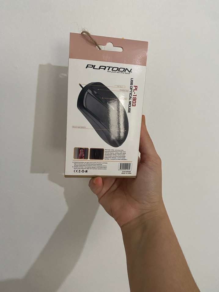 Platoon PL-1903 Kablolu Optik Mouse - Görsel 2