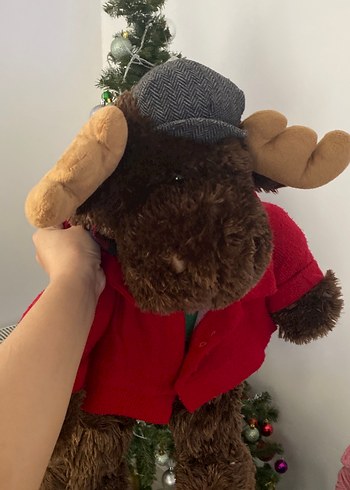 Renkli Geyik Peluş Oyuncak - Görsel 2