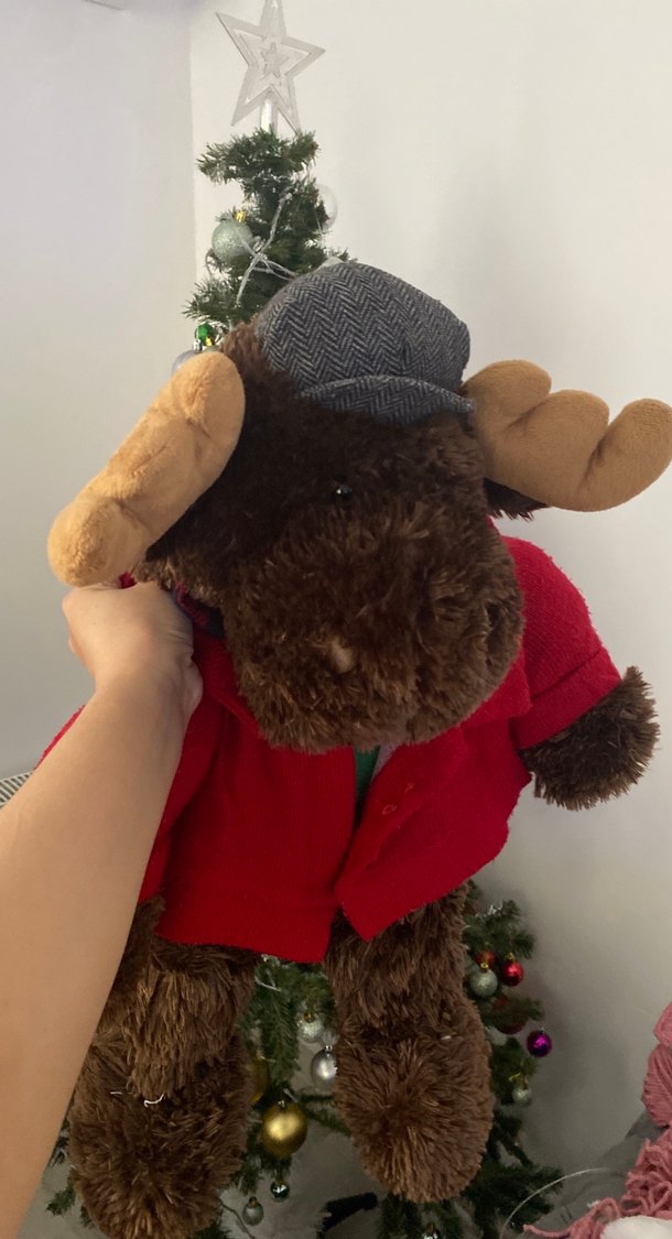 Renkli Geyik Peluş Oyuncak - Görsel 2