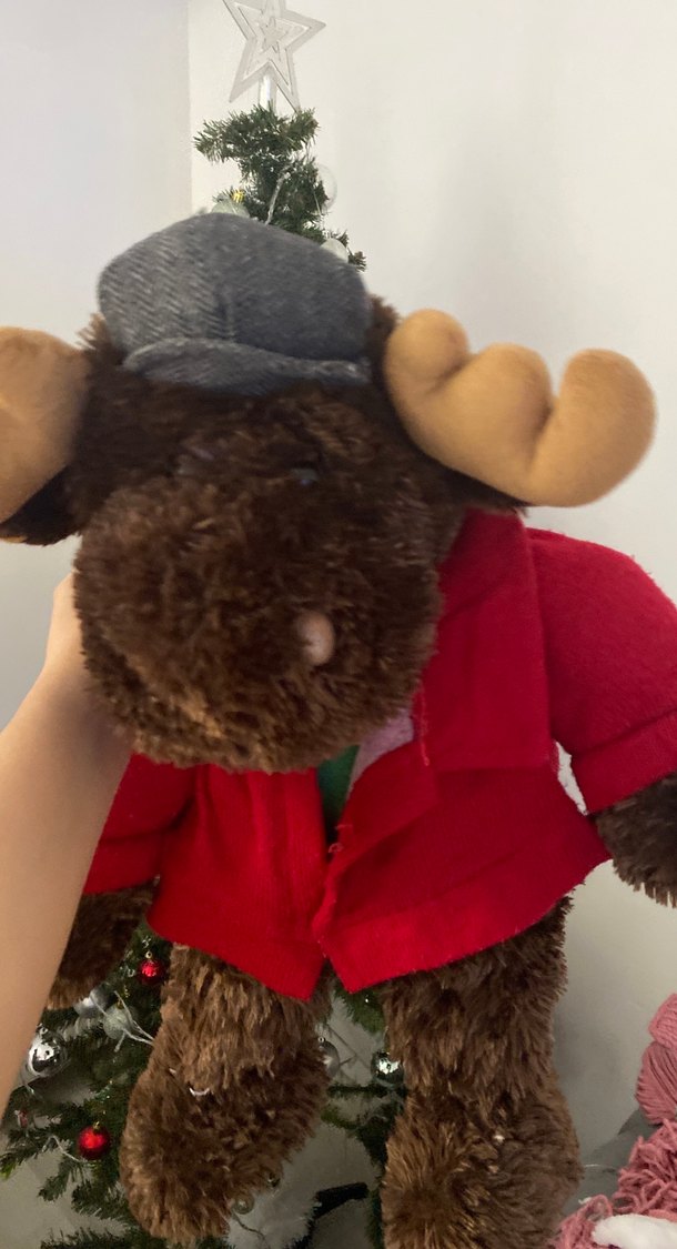 Renkli Geyik Peluş Oyuncak - Görsel 3