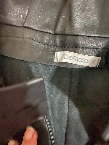 s Beden Deri pantolon