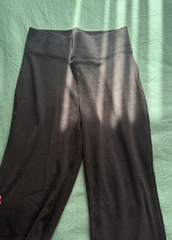 LC Waikiki Siyah ispanyol paça Pantolonu