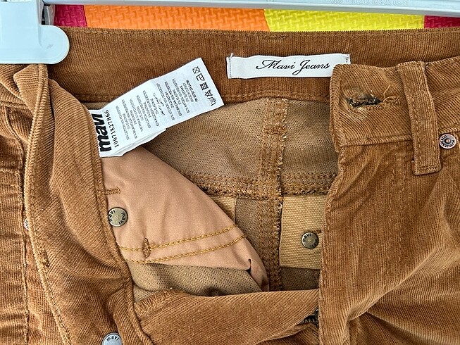 Mavi Jeans Mavi camel kadife pantolon