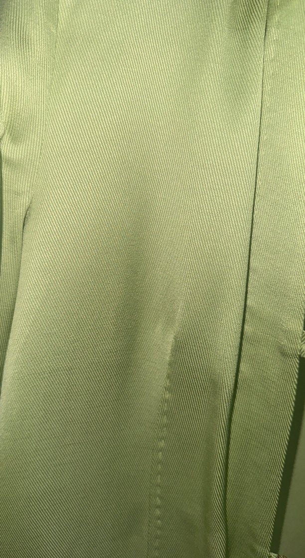 IPEKYOL Yeşil Saten Kadın Blazer Ceket - Görsel 3