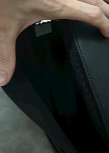 Siyah Deri Kadın Clutch Çanta ipekyol - Görsel 3