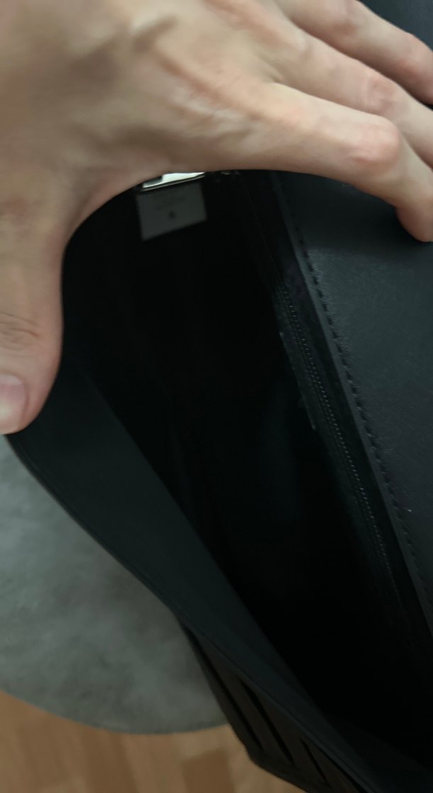 Siyah Deri Kadın Clutch Çanta ipekyol - Görsel 3