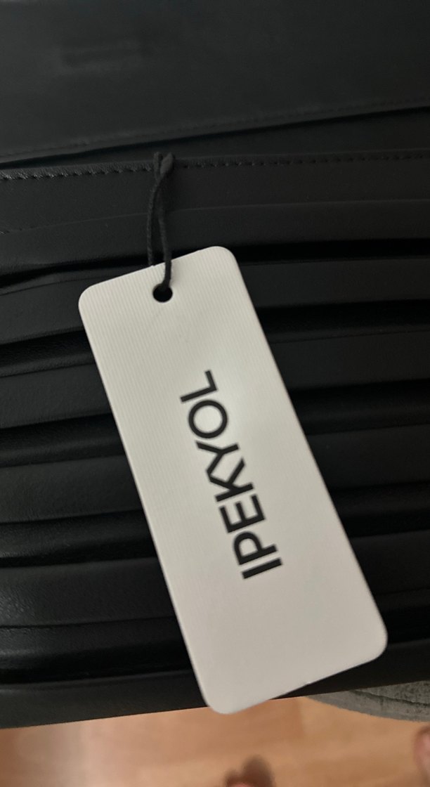 Siyah Deri Kadın Clutch Çanta ipekyol - Görsel 4