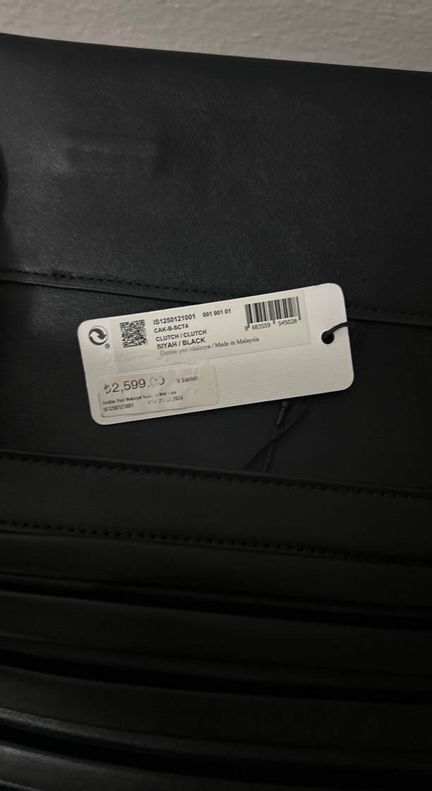 Siyah Deri Kadın Clutch Çanta ipekyol - Görsel 5