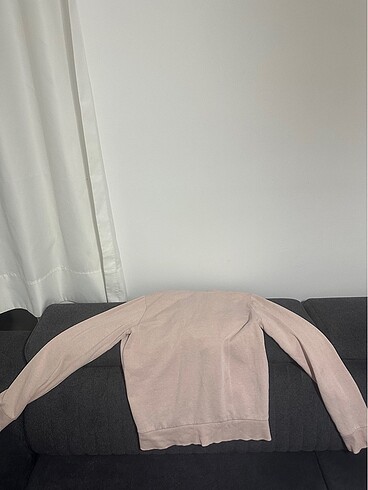 Hm toz pembe ceket