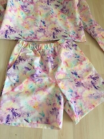 H&M Batik şort üst takım