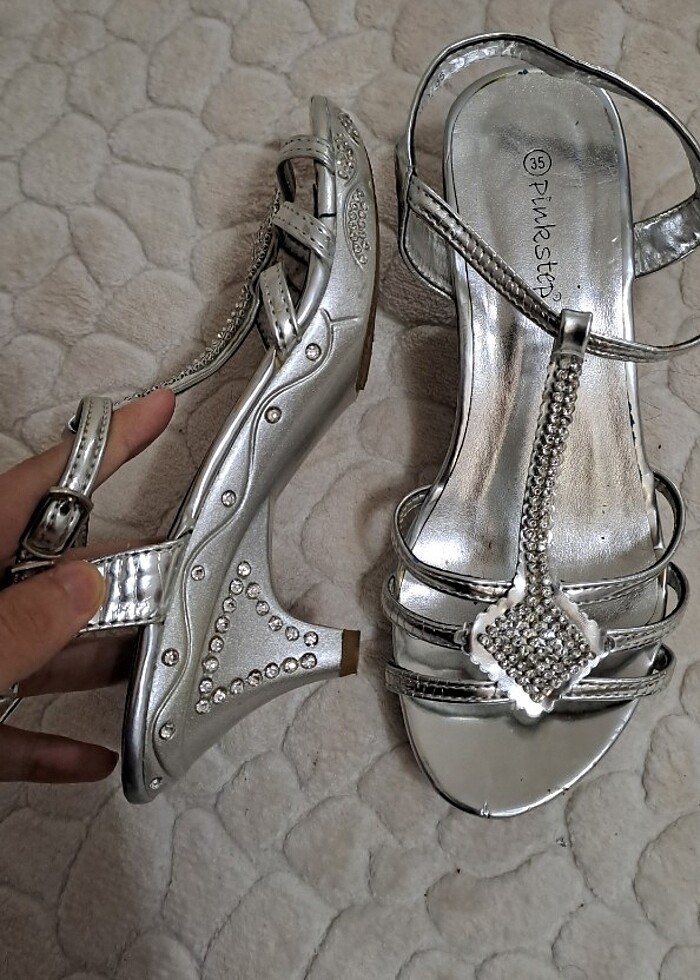 Çocuk topuklu ayakkabı - Görsel 2