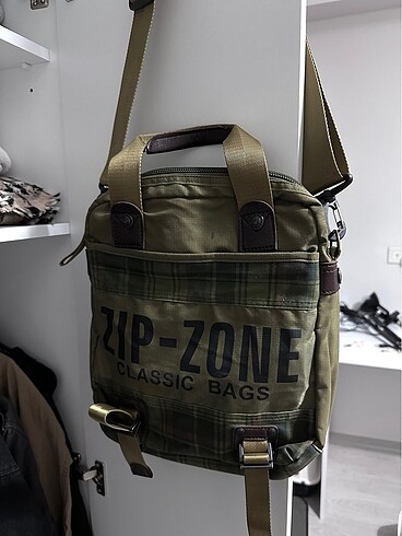 zip zone unisex çanta