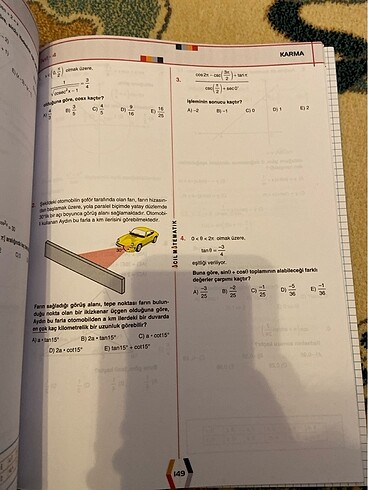  Beden Acil matematik trigonometri