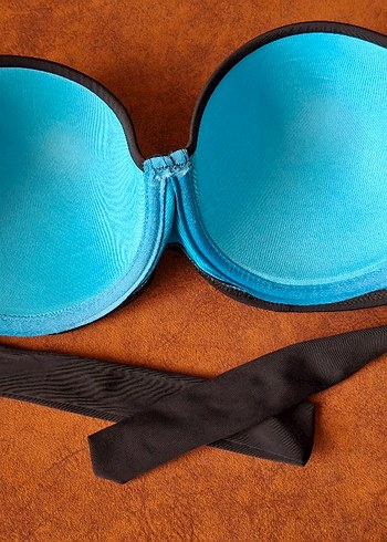 42 Beden siyah Renk Siyah Bikini üstü
