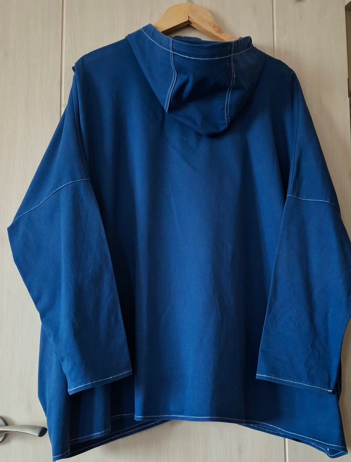 Büyük Beden mavi  ceket &parka - Görsel 5