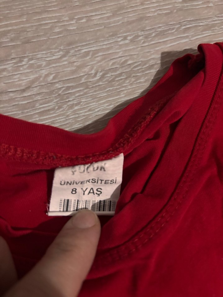 Bursa çocuk üniversitesi Bordo Kız Sweatshirt Uzun Kollu Basic - Görsel 2