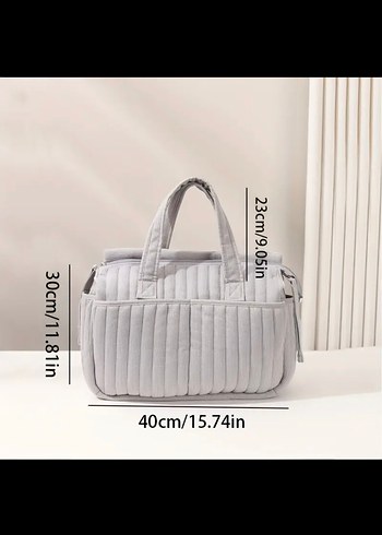 Anne bebek çantası - Görsel 3