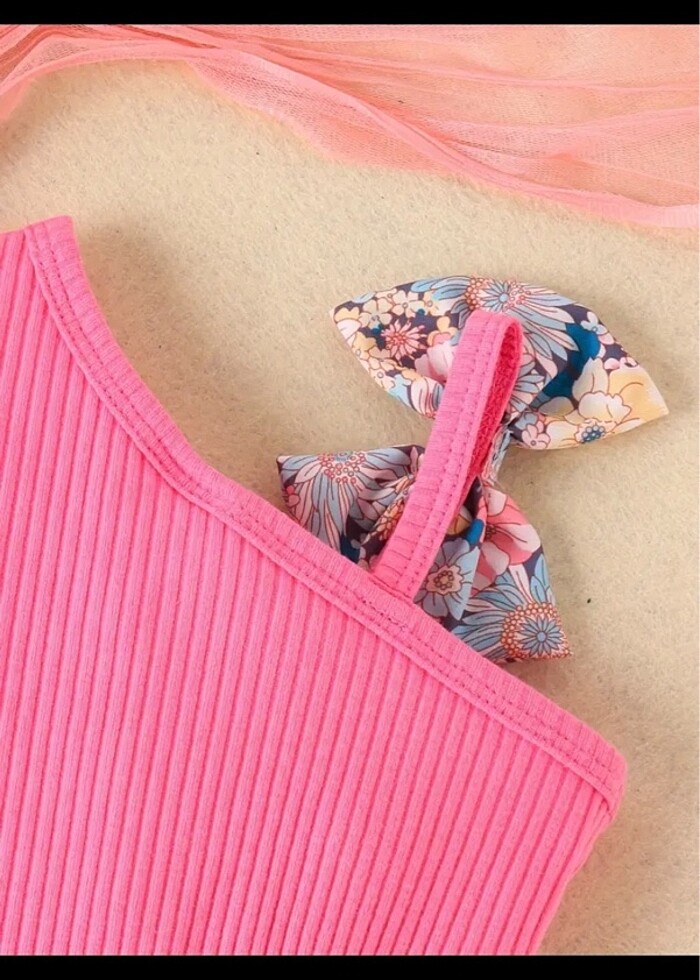 Kız bebek yazlık kombin - Görsel 4