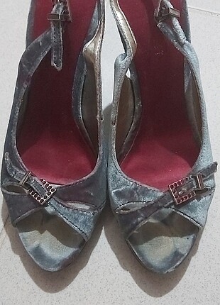NINE WEST 35.5 /36 NUMARA GECE ABİYE AYAKKABI.