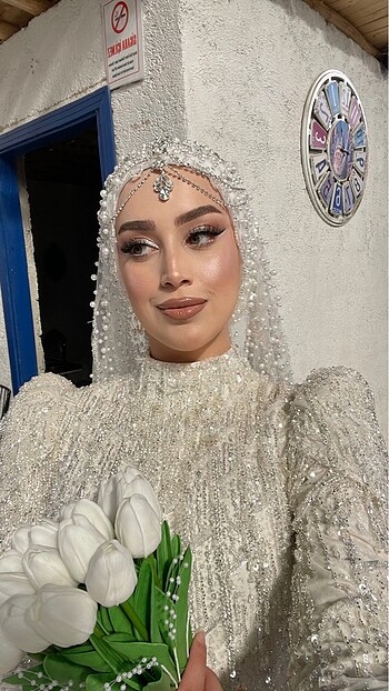 Zara taşlı alınlık