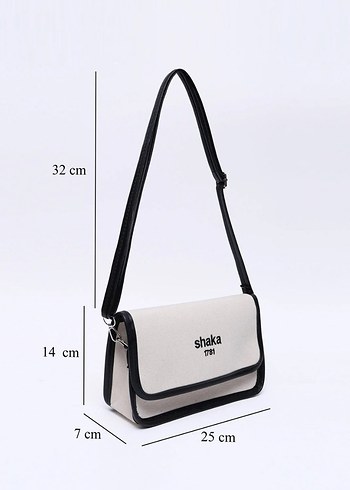 Zara Beyaz Minimalist keten Kadın Çanta