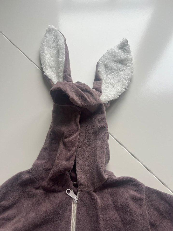 Kahverengi Fermuarlı Bebek Tulumu - Görsel 2