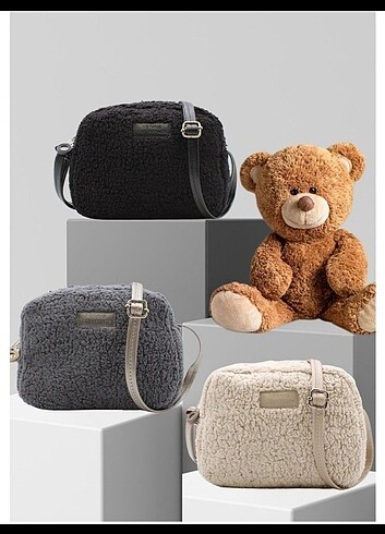 Peluş çanta 