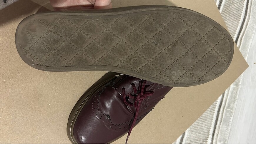 38 Beden bordo Renk Bambi Oxford