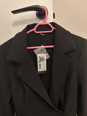 36 Beden siyah Renk siyah blazer elbise