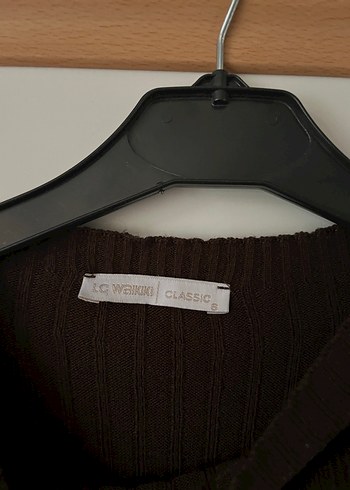 Kadın Kahverengi Süet Uzun Triko Elbise - Görsel 4