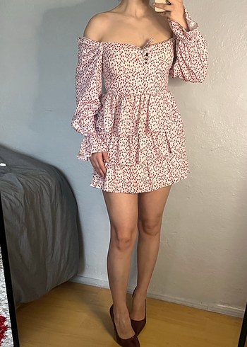Yazlık mini elbise - Görsel 2