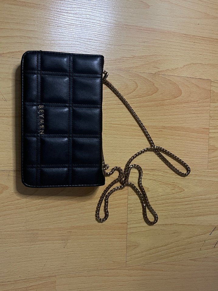 Beymen Siyah Deri Fermuarlı Kadın Çanta - Görsel 3