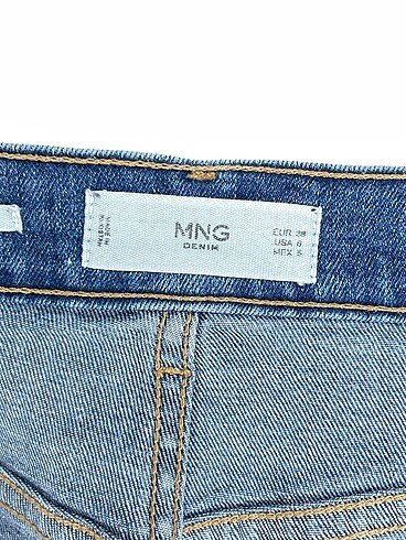 38 Beden mavi Renk Mango Jean / Kot %70 İndirimli.