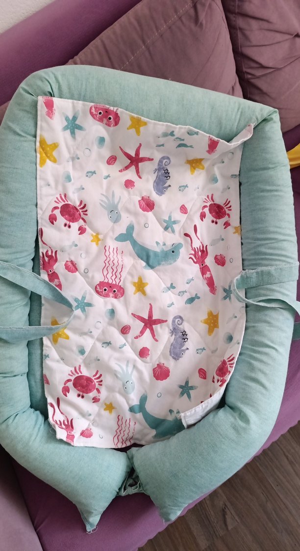 Turkuaz Çocuk  reflü Uyku Yatağı titreşimli - Görsel 2