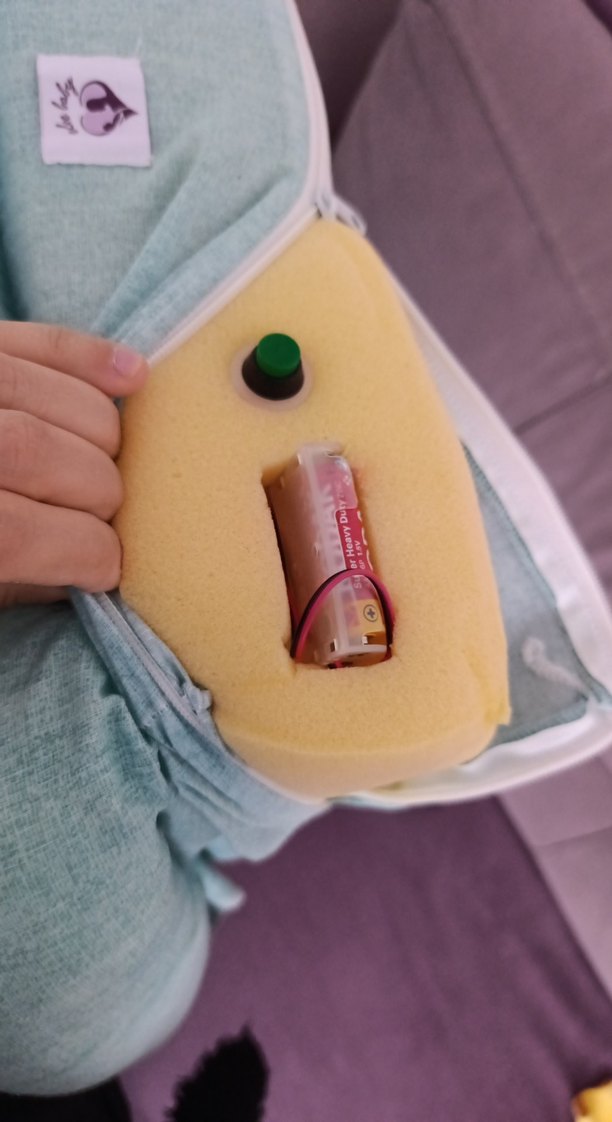 Turkuaz Çocuk  reflü Uyku Yatağı titreşimli - Görsel 3